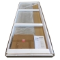 Двері в нішу Koer SR SD04-120x200-TR-07 прозоре скло Easy Clean 10мм, графіт (KR5388) - 9