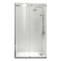 Двері в нішу Koer SR SD01-120x200-TR-02 прозоре скло Easy Clean 8мм, нікель (KR5379) - 13