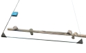 Двері в нішу Koer SR SD06-120x220-TR-01 прозоре скло Easy Clean 8мм, хром (KR5367) - 3