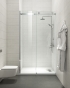 Двері в нішу Koer SR SD01-120x200-TR-01 прозоре скло Easy Clean 8мм, хром (KR5376) - 2