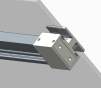 Двері в нішу Koer SR SD02-140x200-TR-01 прозоре скло Easy Clean 8мм, хром (KR5383) - 8