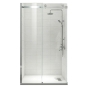 Двері в нішу Koer SR SD01-140x200-TR-01 прозоре скло Easy Clean 8мм, хром (KR5380) - 1