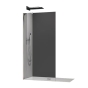 Душова перегородка Koer SR SP02-100x200-TR-01 Walk-In прозоре скло Easy Clean 8мм, хром (KR5395) - 1