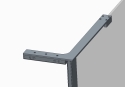 Душова перегородка Koer SR SP02-100x200-TR-12 Walk-In проз.скло Easy Clean 8мм, матове золото (KR5396) - 4
