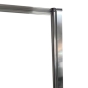 Шторки стеклянные на ванну Koer SR BS05-90x140-TR-01 прозрачное стекло Easy Clean 6мм, хром (KR5372) - 6
