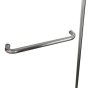 Шторки стеклянные на ванну Koer SR BS05-90x140-TR-01 прозрачное стекло Easy Clean 6мм, хром (KR5372) - 7