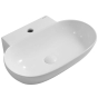 Раковина підвісна MIXXUS PREMIUM DIVERSE-0201 560х390х125mm з отвором під змішувач (MP6510) - 1