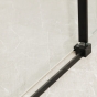 Душевая кабина без поддона Mixxus Premium DIVERSE SC03-100x80x195-TR Black прозрачное стекло 6мм (MI6866) - 5