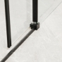 Душевая кабина без поддона Mixxus Premium DIVERSE SC03-100x80x195-TR Black прозрачное стекло 6мм (MI6866) - 6