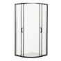 Душевая кабина без поддона Mixxus Premium DIVERSE SC01-90x90x195-TR Black прозрачное стекло 5мм (MI6860) - 3