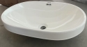 Раковина врезная на столешницу Mixxus Premium ELLIPSE-1601 600х400х190mm с переливом (MP6569) - 5