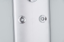 Бокс душовий з гідромасажем Mixxus STRONG SBH01-90x90x215-FB SATIN з високим піддоном (MI6888) - 7