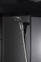Бокс душовий з гідромасажем Mixxus STRONG SBH02-90x90x215-FB SATIN низький піддон (MI6890) - 4