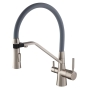 Смеситель для кухни Mixxus Premium Magnet 021 SS COLOR REFL.GREY (MI6976) - 1