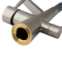 Змішувач для кухні Mixxus Premium Magnet 021 SS COLOR REFL.GREY (MI6976) - 5