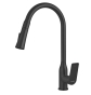 Змішувач для кухні Mixxus Premium DERBY 014 (NUT) BLACK (MI6605) - 1
