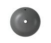 Раковина накладна Mixxus Premium TOPPER-0201 GRAY 410x410x165mm з переливом (MP6649) - 4