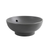 Раковина накладна Mixxus Premium TOPPER-0201 GRAY 410x410x165mm з переливом (MP6649) - 5