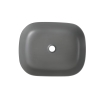 Раковина накладная Mixxus Premium DIVERSE-0115 GRAY 490x395x135mm (MP6650) - 3