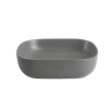 Раковина накладная Mixxus Premium DIVERSE-0115 GRAY 490x395x135mm (MP6650) - 6