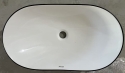 Раковина накладна Mixxus Premium WAVE-0105 EDGE BLACK 620х360х160mm (MP6556) - 4