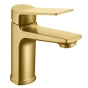 Смеситель для умывальника Mixxus Wilson 001 Brushed Gold (Цвет матового золота) (MI7128) - 1