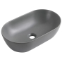 Раковина накладная Mixxus Premium ELLIPSE-0109 GRAY 500x300x140mm (MP6653) - 1