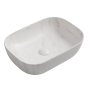 Раковина накладна Mixxus Premium DIVERSE-0112 MARBLE 455х325х135mm (MP6543) - 1