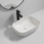 Раковина накладна Mixxus Premium DIVERSE-0112 MARBLE 455х325х135mm (MP6543) - 3