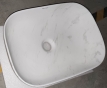 Раковина накладна Mixxus Premium DIVERSE-0112 MARBLE 455х325х135mm (MP6543) - 5