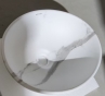 Раковина накладна MIXXUS PREMIUM ELLIPSE-0108 MARBLE 400х330х145mm (MP6526) - 6