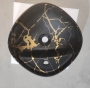 Раковина накладна MIXXUS PREMIUM WAVE-0201 MARBLE 430х430х150mm з отвором під змішувач (MP6536) - 3