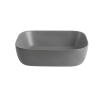 Раковина накладна Mixxus Premium DIVERSE-0116 GRAY 455x330x135mm (MP6651) - 5