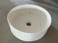 Раковина накладная Mixxus Premium WAVE-0102 MARBLE 370х370х130mm (MP6528) - 4