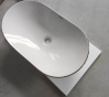 Раковина накладна MIXXUS PREMIUM WAVE-0105 EDGE GOLD 620х360х160mm (MP6557) - 5