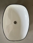 Раковина накладна Mixxus Premium DIVERSE-0109 EDGE BLACK 500х380х140mm (MP6549) - 4