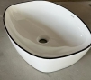 Раковина накладна Mixxus Premium DIVERSE-0109 EDGE BLACK 500х380х140mm (MP6549) - 5