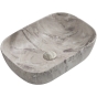Раковина накладна MIXXUS PREMIUM DIVERSE-0113 MARBLE 455х325х135mm (MP6544) - 1