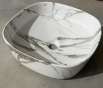 Раковина накладна Mixxus Premium DIVERSE-0104 MARBLE 370х370х135mm (MP6537) - 4
