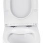Комплект 4 в 1: Установка Grohe Solido 2 в 1 38971000 + Панель смыва для унитаза Grohe Even 389662430 + Унитаз подвесной безобедочный Kroner Harz WHI493736 RIMLESS с сидением Slim Duroplast /Soft-close / Quick relase KH493736WHIR (CV036761) - 8