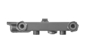 Душова колона зі змішувачем Mixxus Premium MARLIN 009-J GRAPHITE з кнопкою перемикання, 4 режими (MI6831) - 4