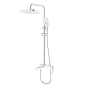 Душова колона Mixxus Premium WALTER 009-J WHITE-CHROME зі змішувачем (MI6622) - 1