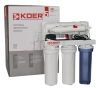 Система зворотного осмосу KOER KV-91 5 ступенів + помпа, мембрана 75 галон (KR5327) - 2