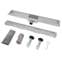 Душевой линейный трап ITAL IT02-FT20/800 Brushed nickel, комбинированный затвор (IT02-FT20/800) - 4