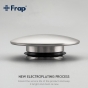 Донний клапан Frap F62-5, автомат, 1 1/4", сатин - 3