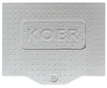 Инсталляция для подвесного унитаза Koer KT-0504-01 500x126x1150mm с панелью смыва KT-0607-01 Хром (KR5348) - 9
