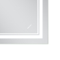 Зеркало Mixxus Premium QUADRO MR20-50x80-Reverse с Led Touch, Anti-fog, димером, регулятором яркости (MP6620) - 6