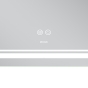 Дзеркало Mixxus Premium QUADRO MR20-100x80 з Led Touch, Anti-fog, димером, регулятором яскравості, лінзою (MP6623) - 7
