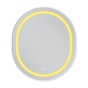 Дзеркало Mixxus Premium ELLIPSE MV05-80x70-Reverse WHITE з Led Touch, Anti-fog, димером (3-6,5kK) (MP6645) - 4