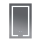 Зеркало Mixxus HARD MR07-50x80 с Led Touch, Anti-fog, димером, регулятором яркости (MX9992) - 3